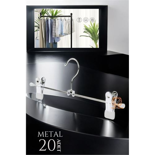 Etek Pantolon Metal Askı 20 Adet