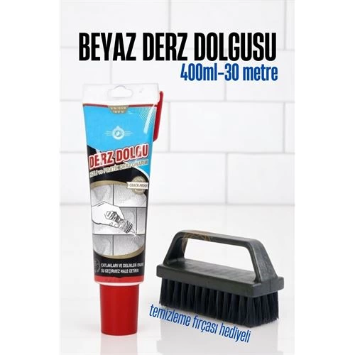 Beyaz Derz Dolgu Macunu Fayans Arası Temizlik ve Yenileme Çözümü 30 Metre 721594