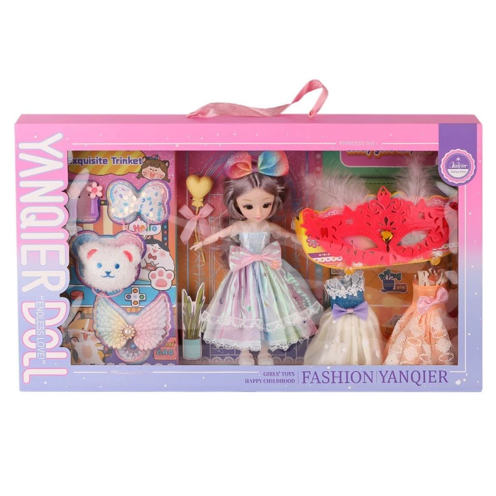 3688-033A Fashion Aksesuarlı Eklemli Bebek -Karsan  Oyuncak