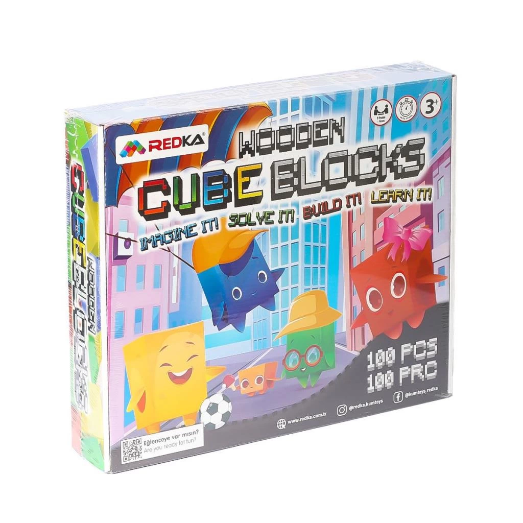 5642 Wooden Cubes Bloc