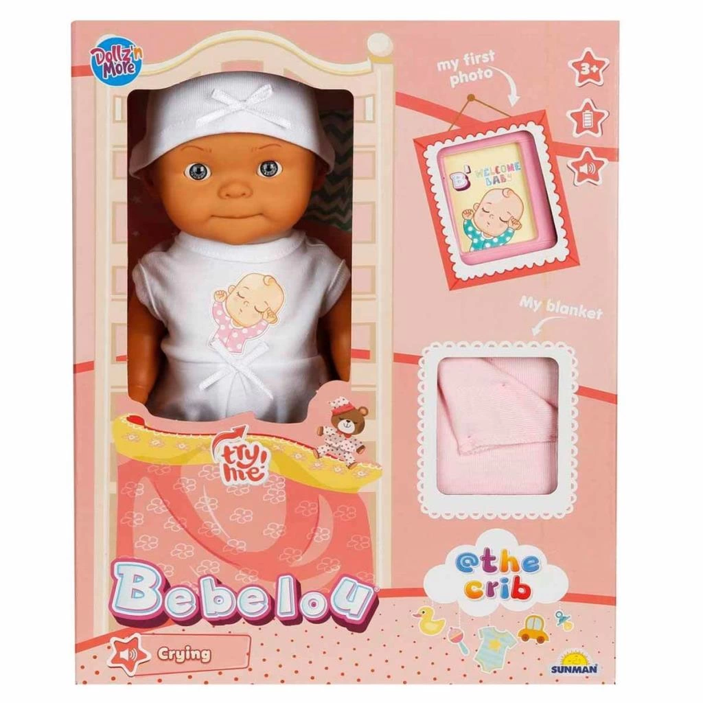 5683 Sesli Hoş Geldin Bebeği 30 cm -