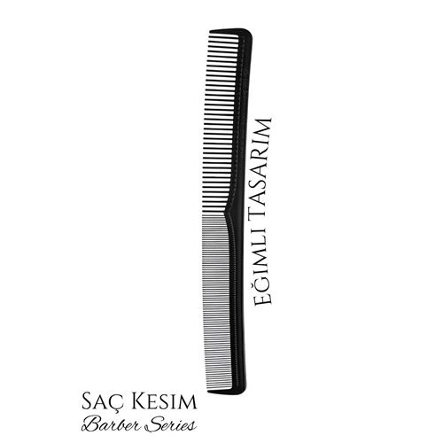 Berber Kuaför Saç Kesim Tarağı Karbon Nano Absolute Professional