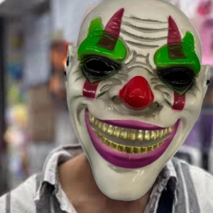 Delirten Gülüş Psikopat Palyaço Temalı Joker Maskesi