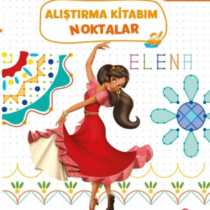 Eğitsel Prenses Elena Alıştırma Kitabım Noktalar
