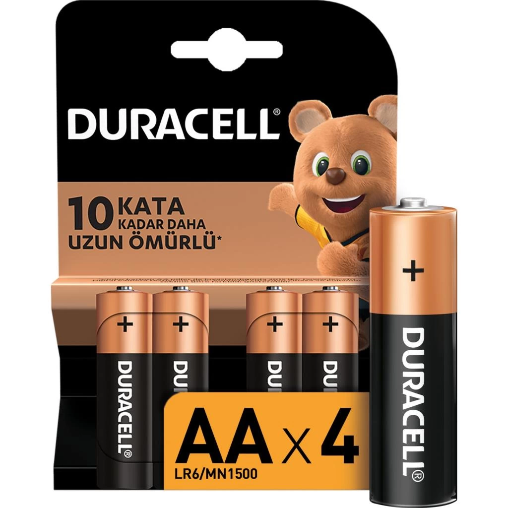 4Lü AA Kalem Pil