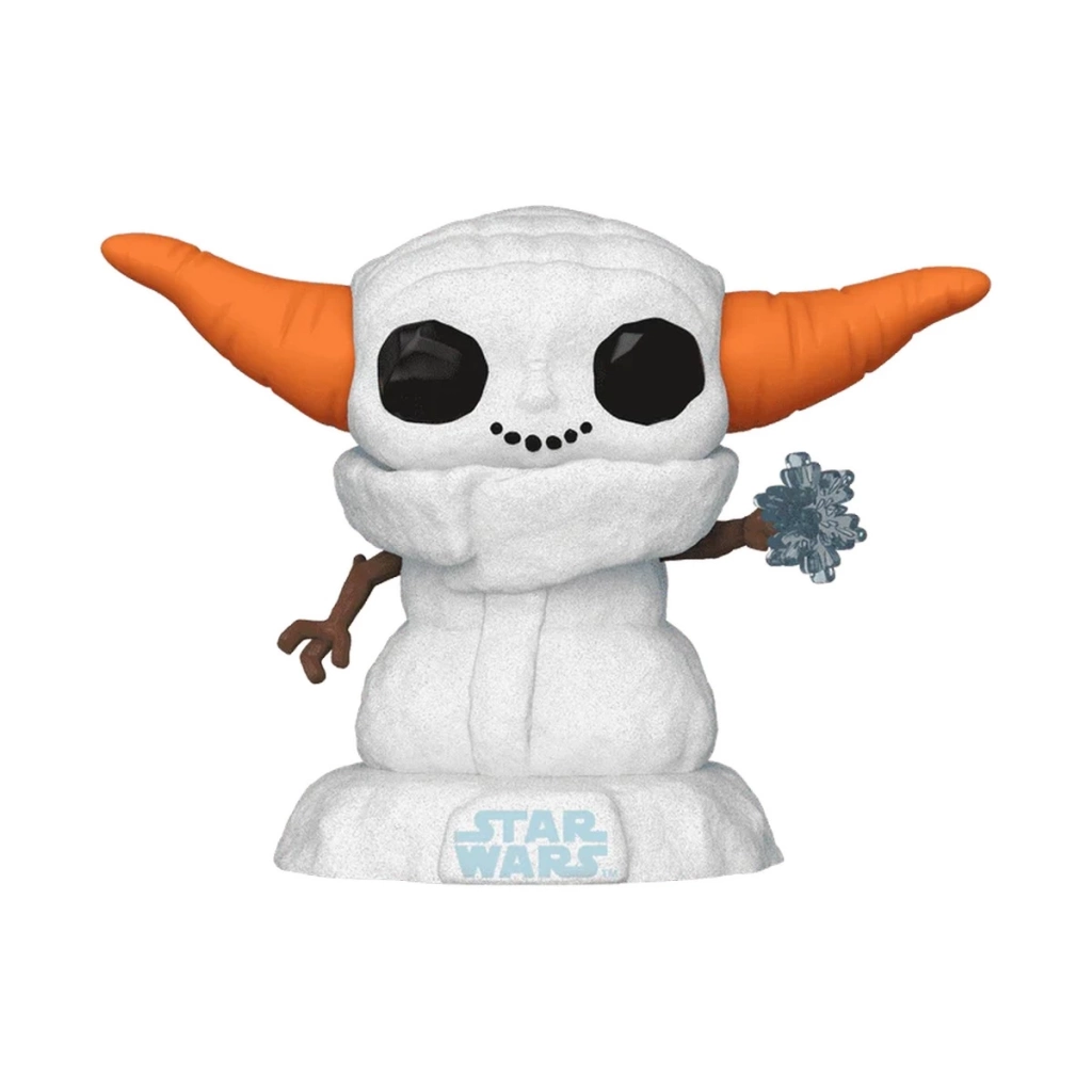 POP Holiday Snowman Grogu