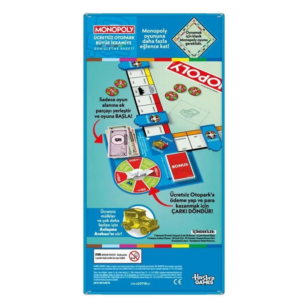 G0718 Otopark İkramiyesi - Genişletme Paketi