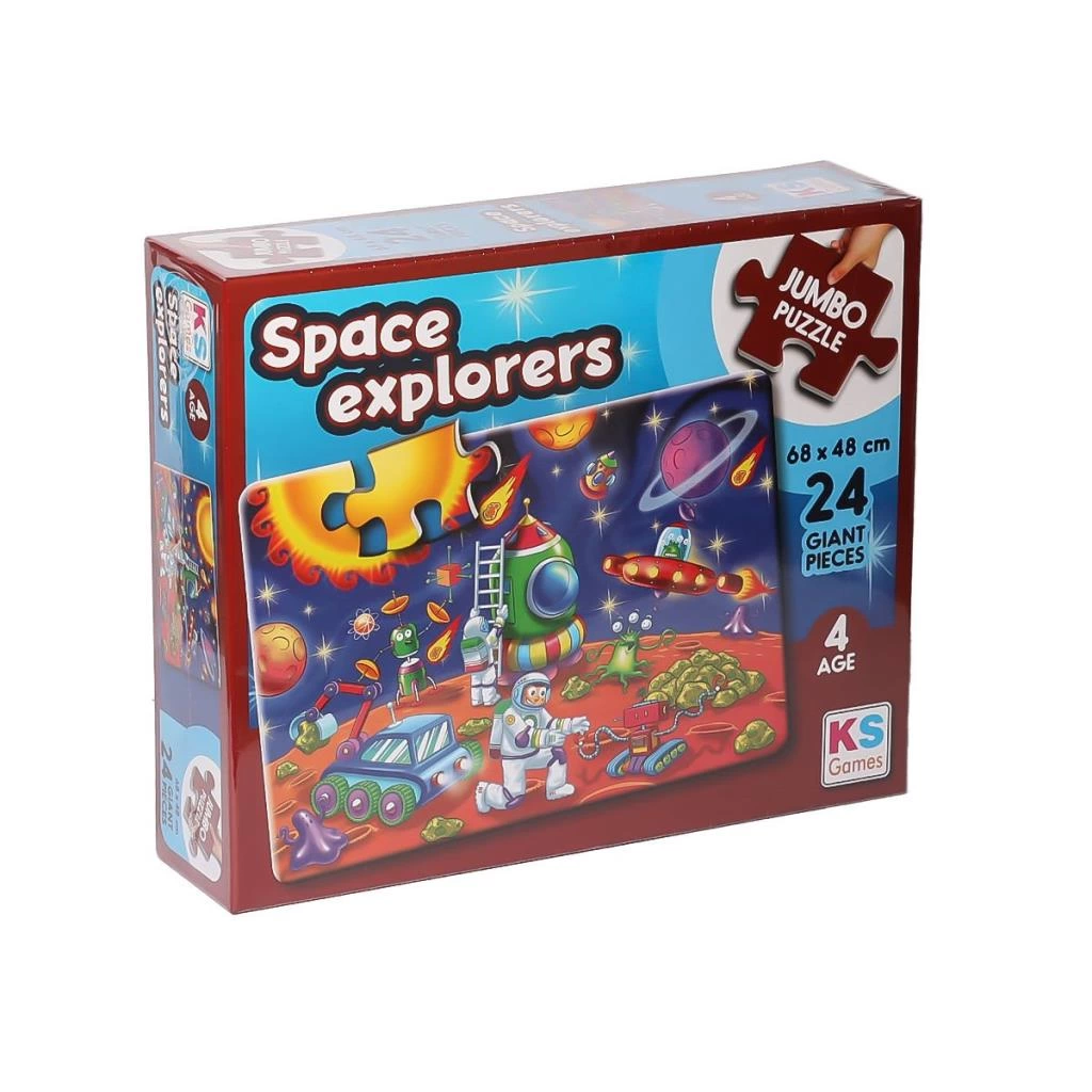 JP 31011 Space Explorers Puzzle 24 Parça -Puzzle