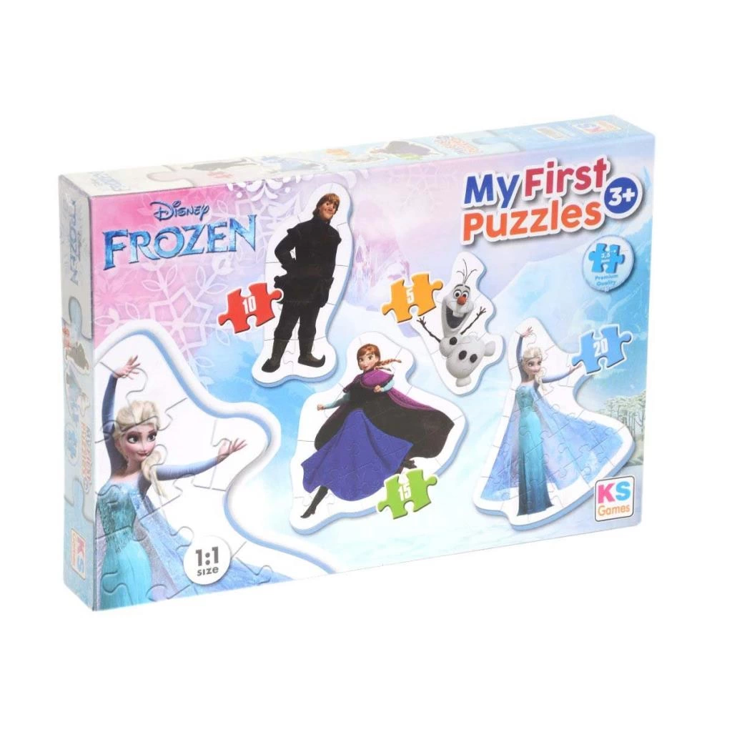 Frozen Benim İlk Yapbozum 4'ü Bir Arada