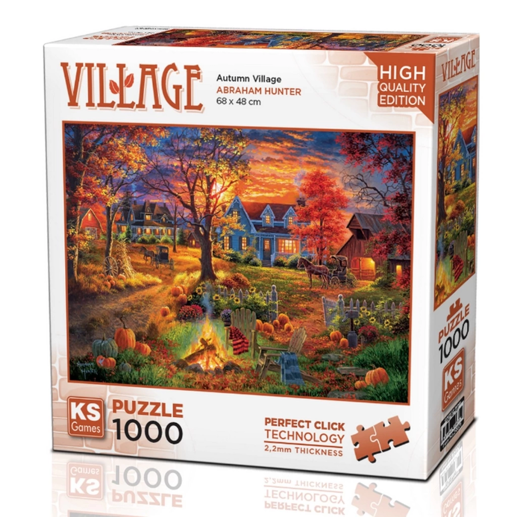 Autumn Village Puzzle 1000 Parça 20671