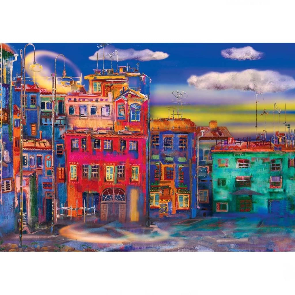 Night with the Moon 1000 Parça Puzzle
