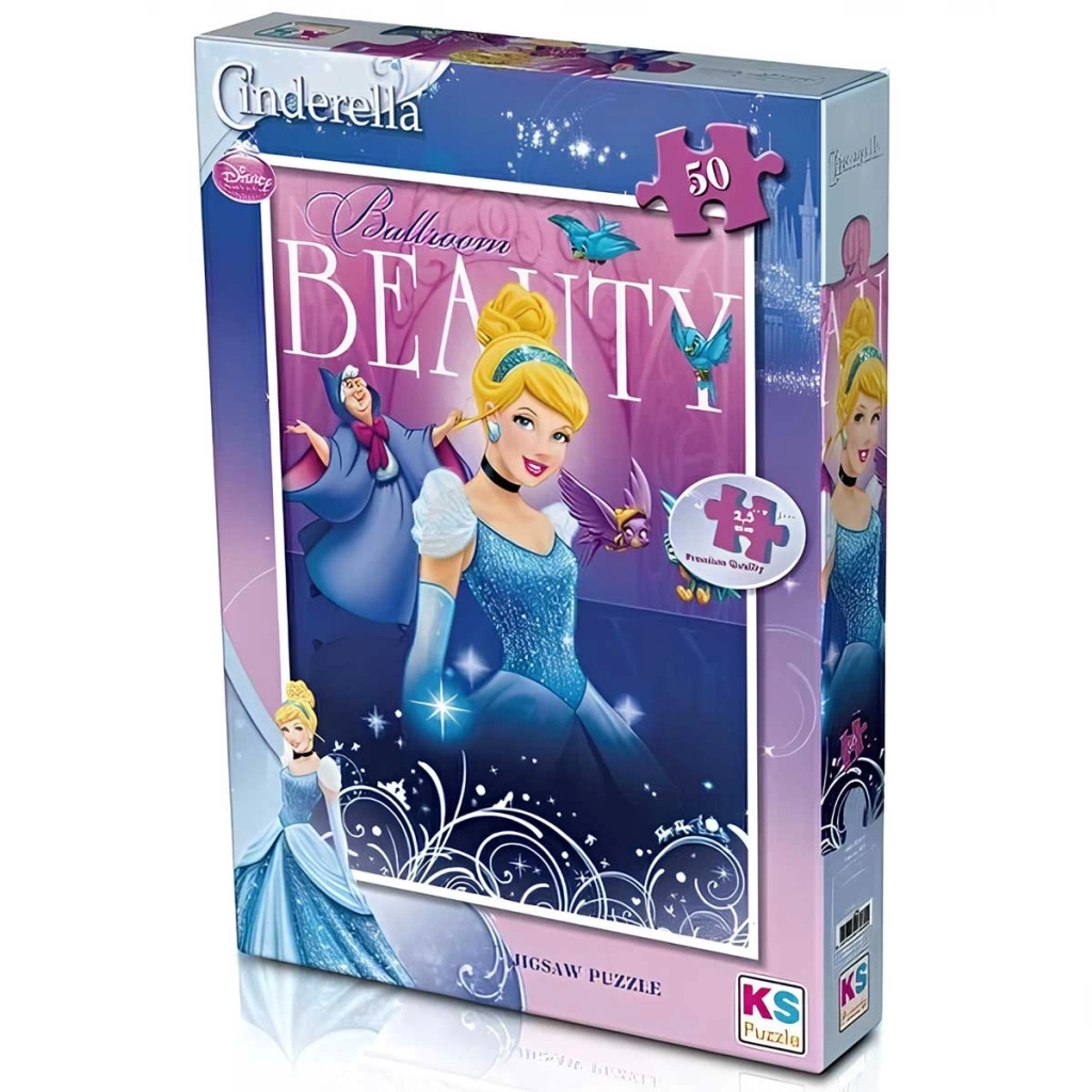 Games Cinderella 50 Parça Puzzle