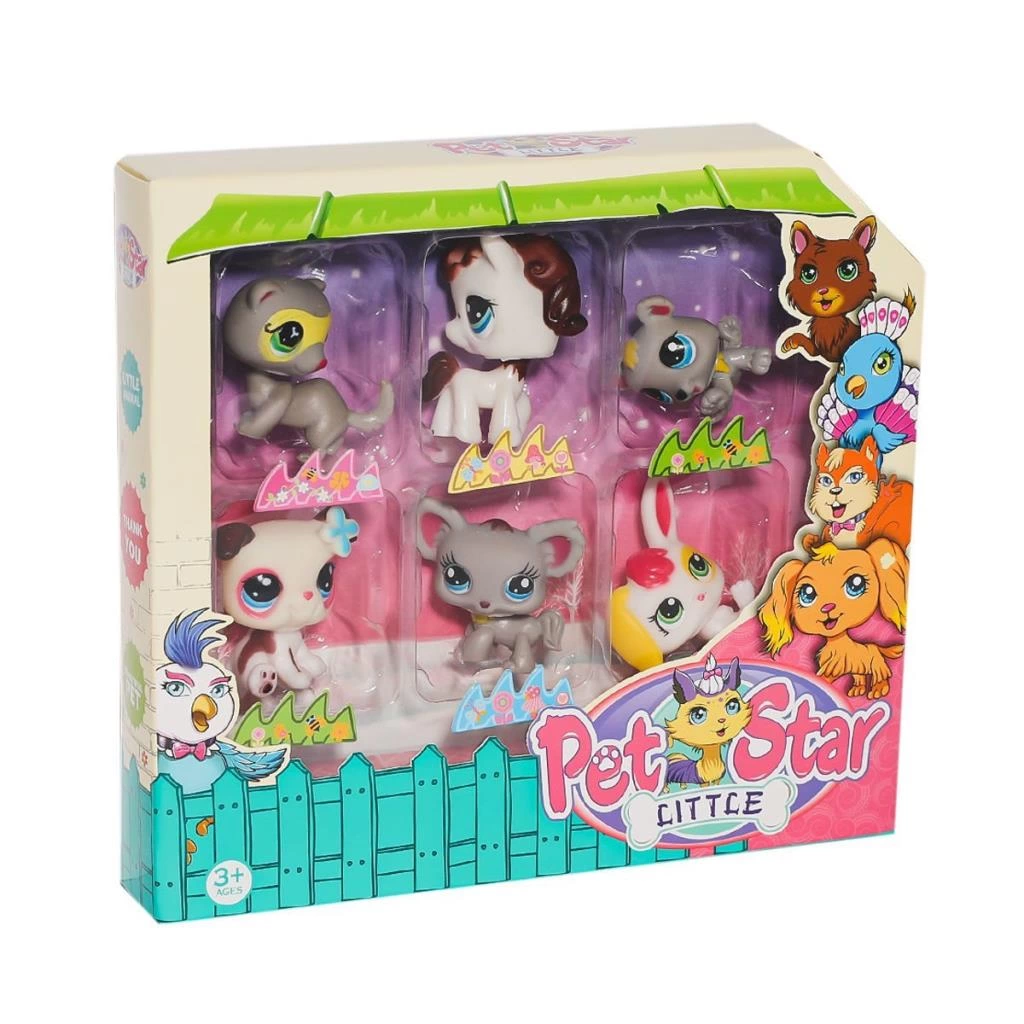KZL-3046A3 Pet Star 6'lı ş Seti - Oyuncak