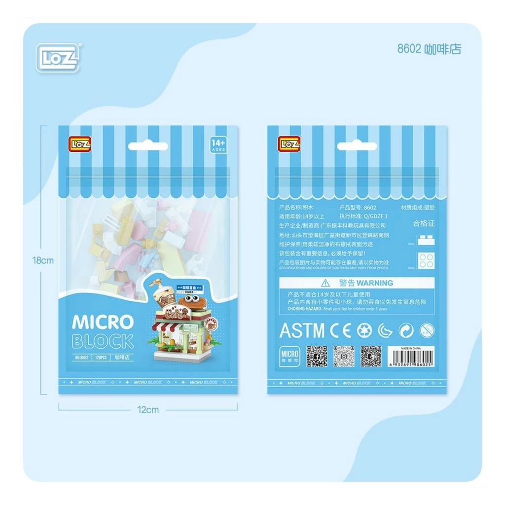 LZ8602 Blok Oyuncak Poşet -Vagonlife