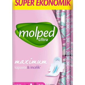 Ultra Anatomik Uzun Ped Süper Eko 20 Adet