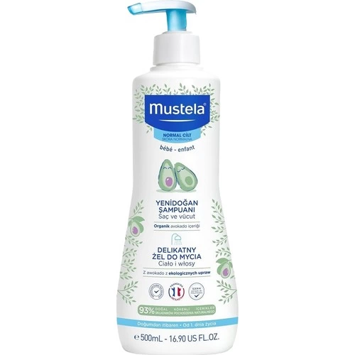 Gentle Cleansing Gel Yenidoğan Şampuan 500 ml