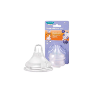 Natural Wave Biberon Emziği Orta Akış 2'Li