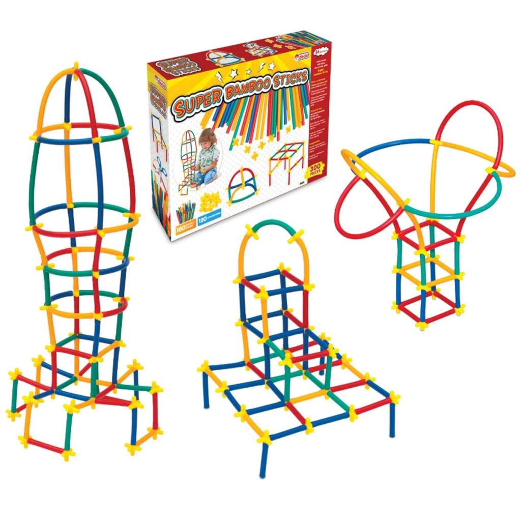 03462 Süper Bambu Çubuklar - 300 Parça / +3 yaş