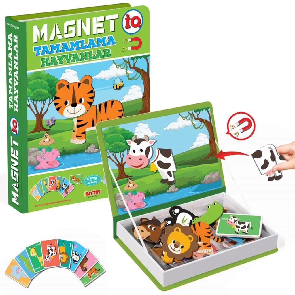 1512 Magnet Tamamlama - Hayvanlar/ +3 yaş