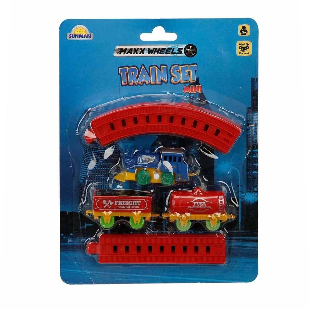 2559 Maxx Wheels Mini Tren Seti 11 Parça -