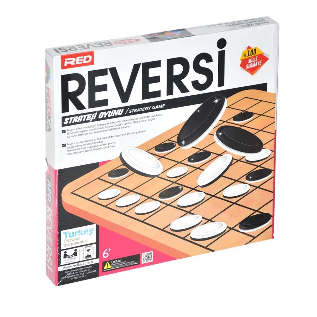 5128 Ahşap Reversi