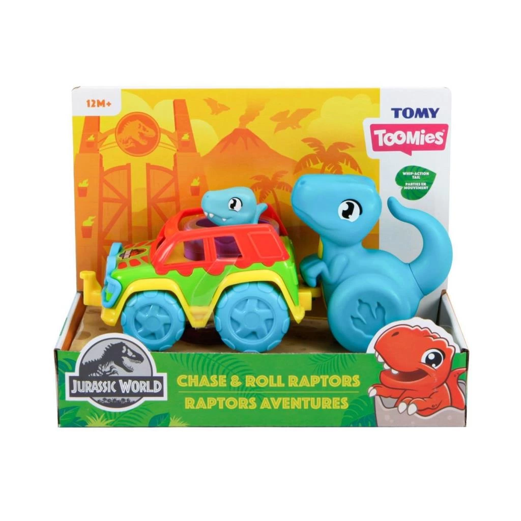 73251 Tomy - Dino ve Renkli Araç +12 ay