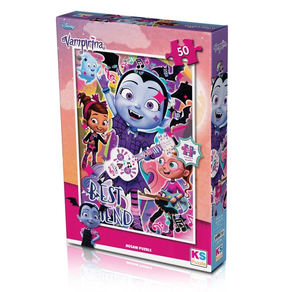 VP709 Vampirina 50 Parça Çocuk Puzzle - Puzzle