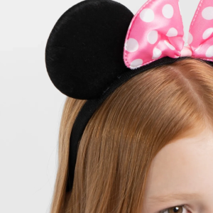 Pembe Fiyonklu Minnie Mouse Tacı Kulak