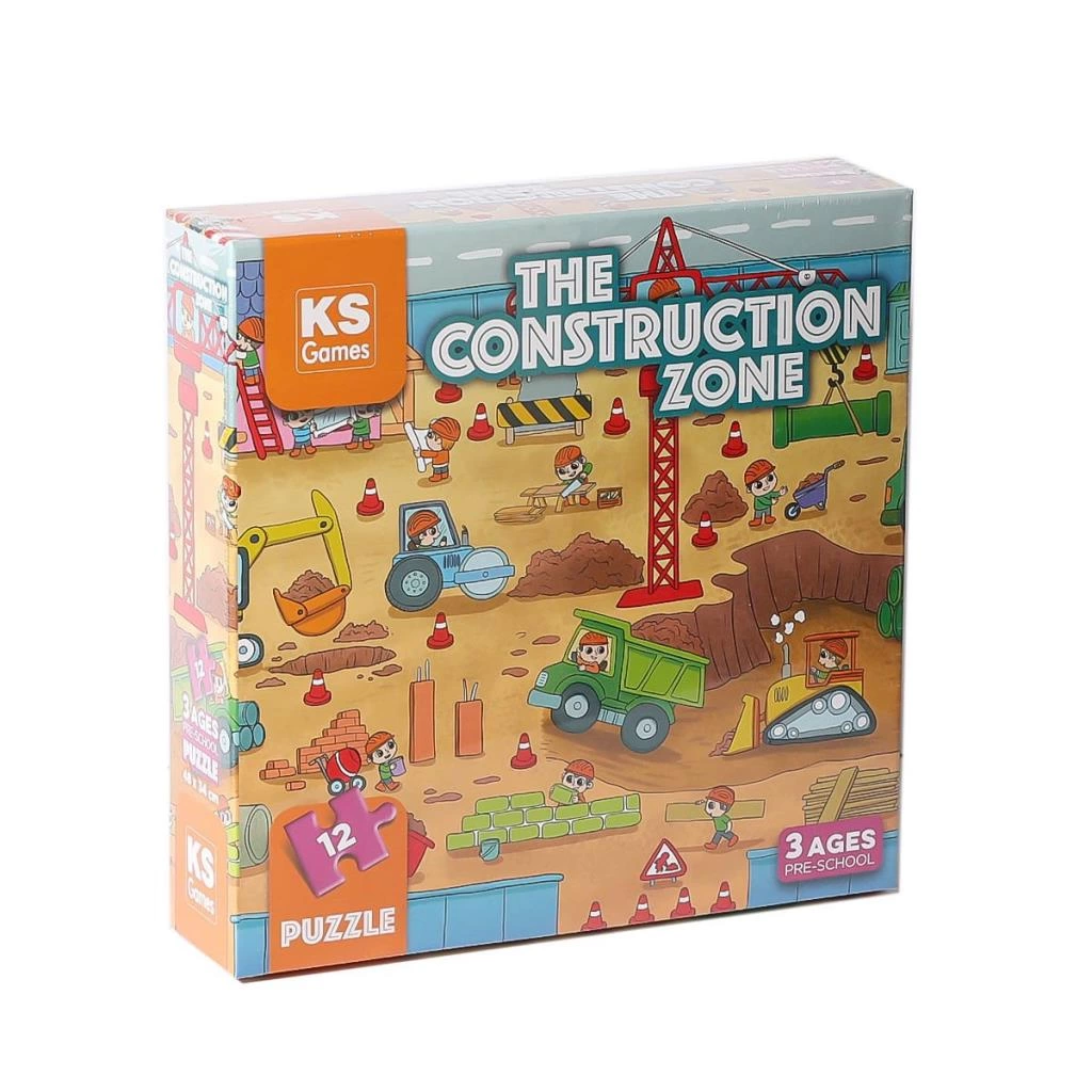 PRS 32704 The Construction Pre School Puzzle -