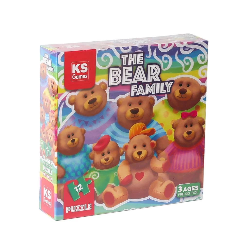 PRS 32705 The Bear Family Pre School Puzzle -Puzzle