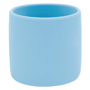 Silikon Mini Bardak Mineral Blue