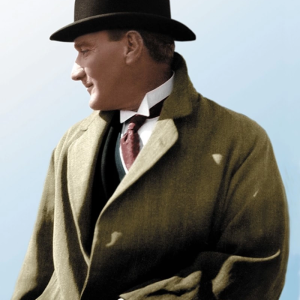 Siyah Renk Atatürk Şapkası