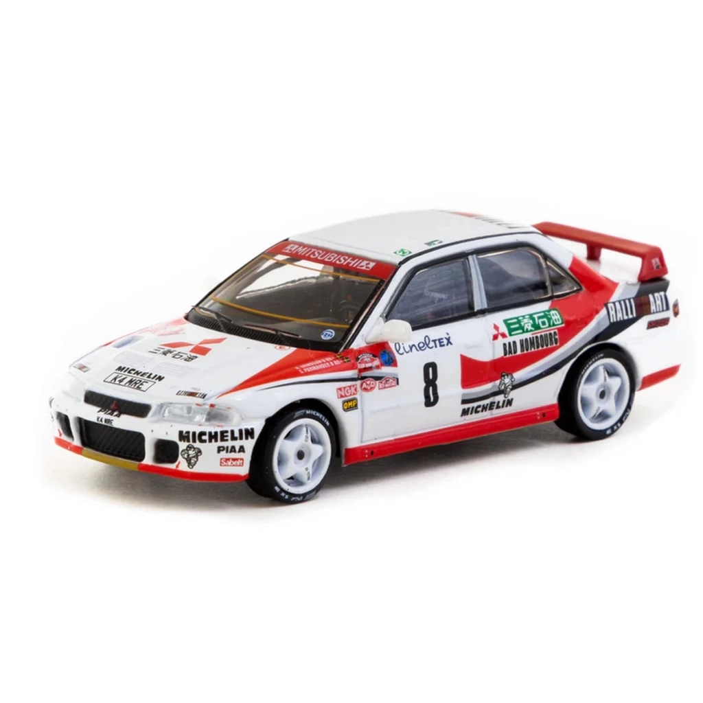 Works 1/64 Mitsubishi Lancer Evolution Rallye Monte-Carlo 1993 #8