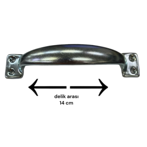 Boş Kulp No 165 14 cm Delik Arası