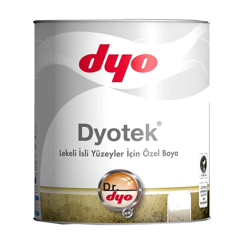 tek Lekesi ve İsli Yüzeyler İçin Boya 0,75 Litre