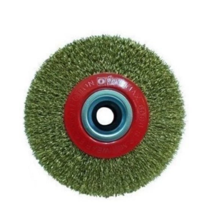 Hawk 10107 Daire Fırça Sarı Telli 175X25 mm