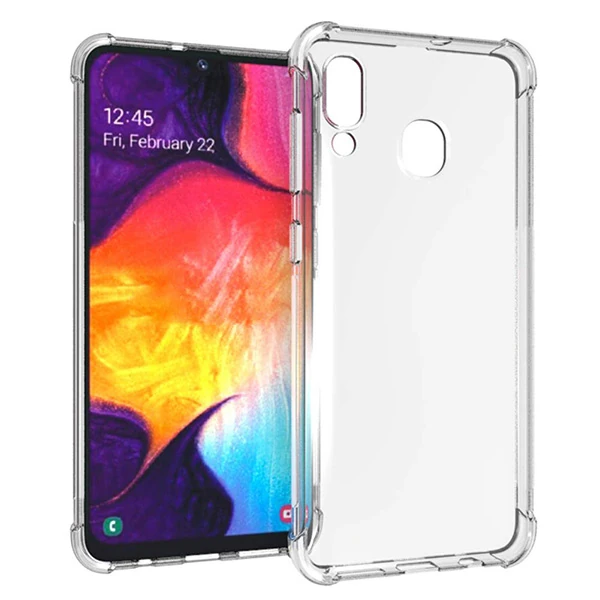 Ally Sm Galaxy A20/A30 Anti-Drop Darbe Emici Silikon Kılıf