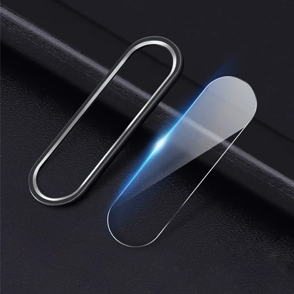 Xiaomi Mi CC9/CC9E/ Mi A3 Kamera Koruma Metal Lens+ Kırılmaz Cam Set