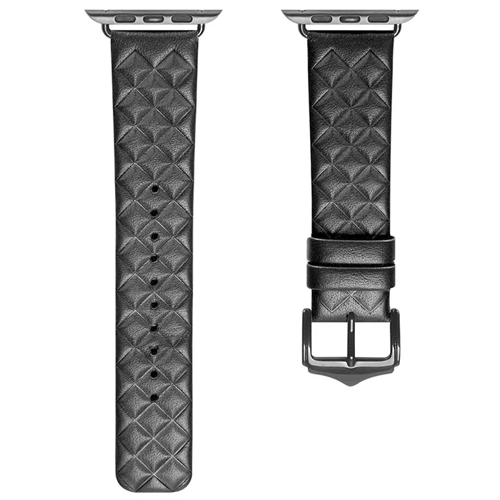 Dux Ducis Apple Watch 42/44/45MM için Enland Serisi Premium Deri Kayış Kordon