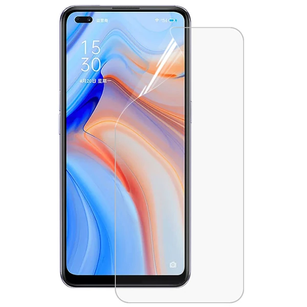 OPPO Reno4 Full Kaplama Hidrojel Film Full Ekran Koruyucu