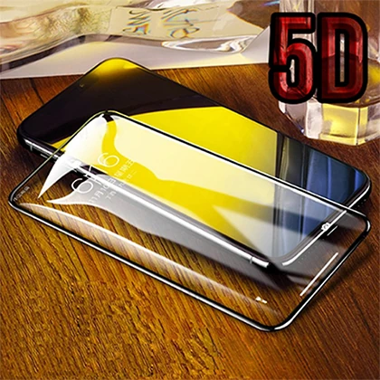 ALLY İPhone 11 Pro XS 5D Kavisli Full Tempered Cam Ekran Koruyucu
