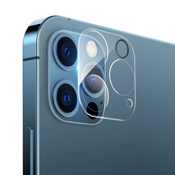 iPhone 12 Pro Max 6.7 Hat-Prince 9H 3D Full Tempered Cam Kamera Koruyucu