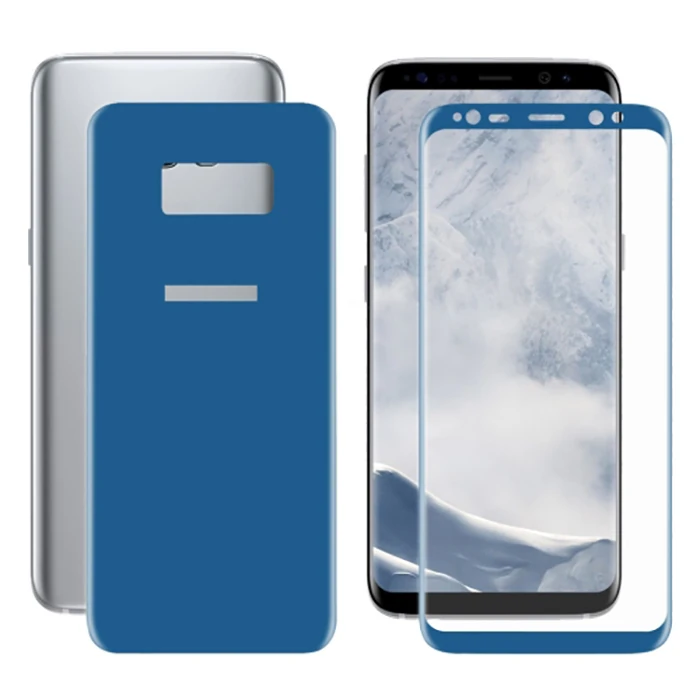 Ally Samsung Galaxy S8 İçin Kavisli Full Ön Arka Cam Koruyucu