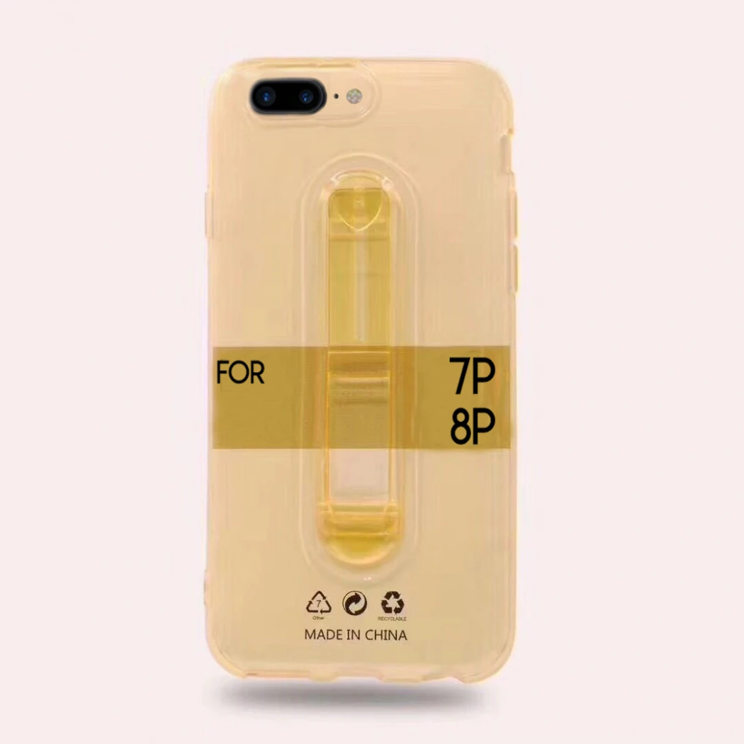 İphone 7 Plusİphone 8 Plus Selfie Yüzüklü Şeffaf Silikon Kılıf