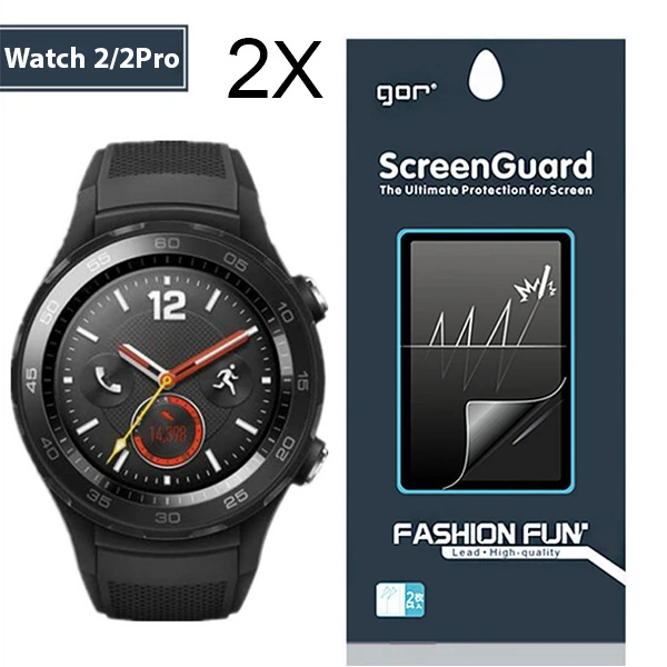 GOR HUAWEİ WATCH 2/ WATCH 2 PRO DARBE EMİCİ EKRAN KORUYUCU 2 ADET SET