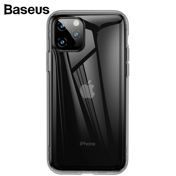 Baseus Safety Airbags İPhone 11 Pro 5.8 Şeffaf Darbe Emici Slikon Kılıf