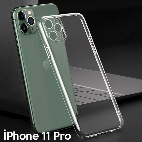 Ally İPhone 11 Pro 5.8 İnch Kamera Korumalı Silikon Kılıf