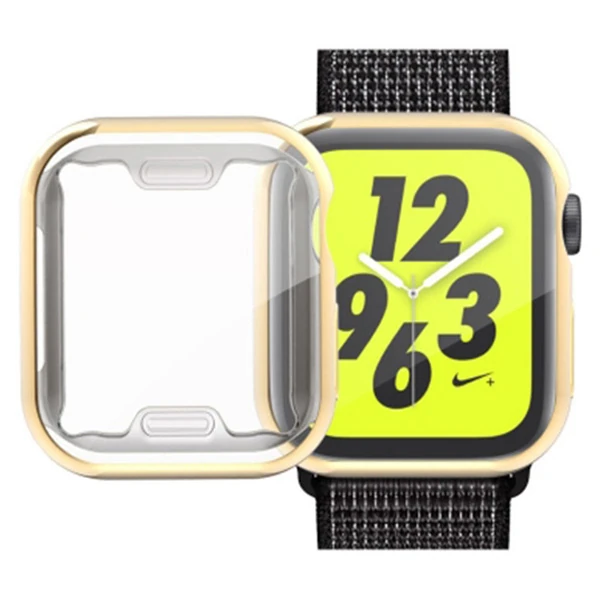 Ally Apple İWatch 40mm 360 Koruma Ultra Slim Silikon Kılıf
