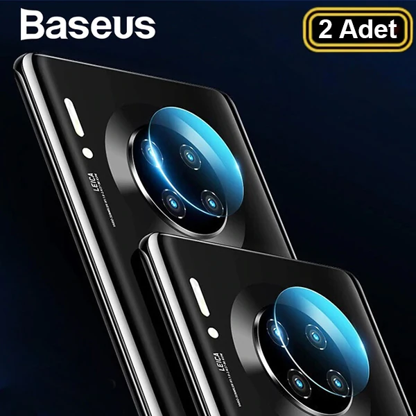 Baseus Huawei Mate30/Mate30 Pro Kamera Koruyucu Kırılmaz Cam 2adet set