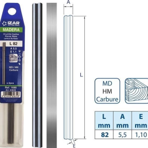 İzar Planya Bıçağı 82 mm 1 Çift